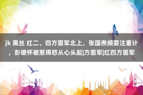 jk 黑丝 红二、四方面军北上，张国焘频耍注重计，彭德怀被惹得怒从心头起|方面军|红四方面军